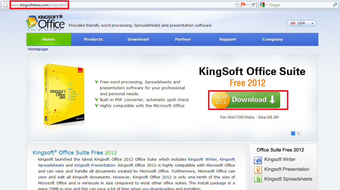 Kingsoft office software